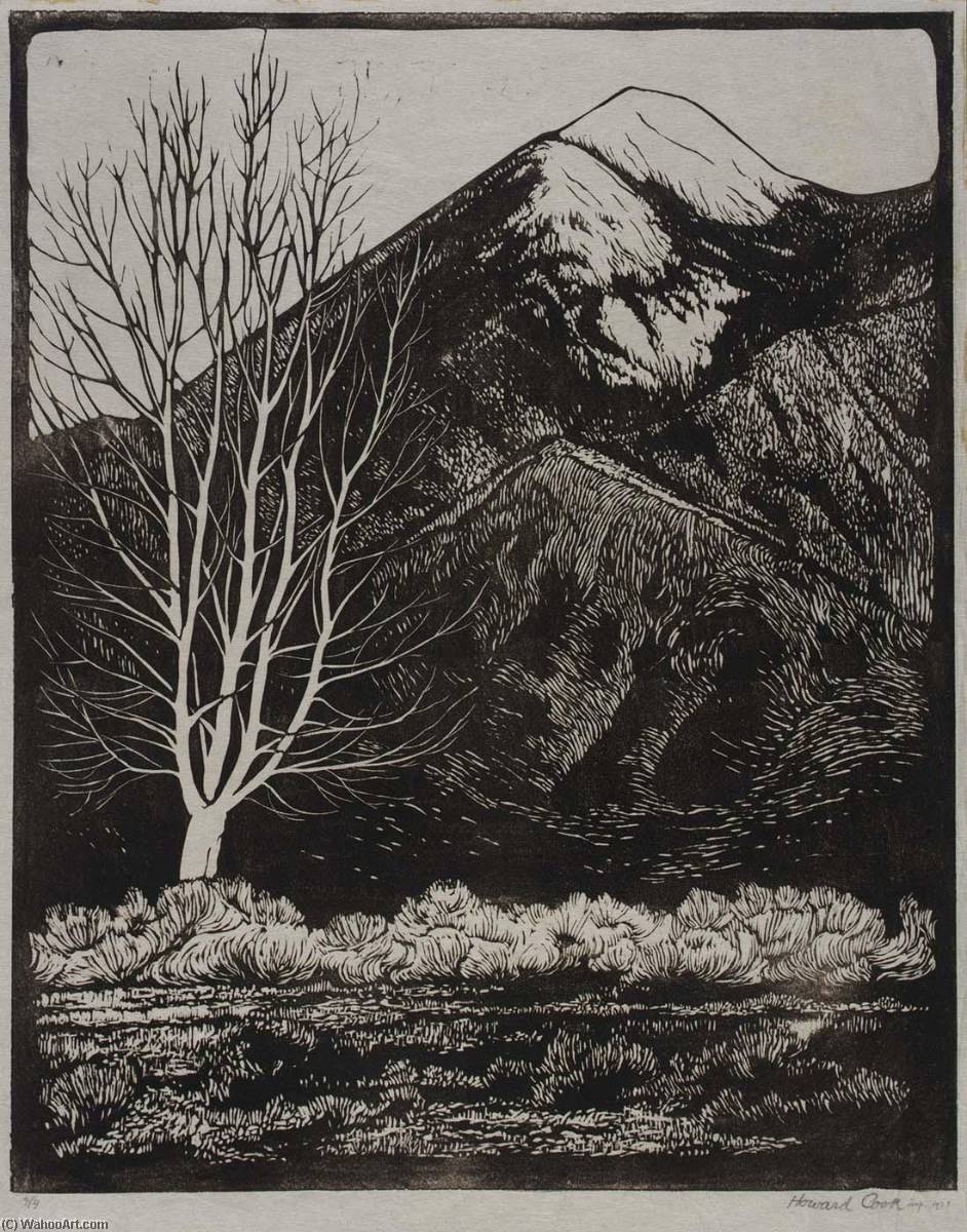 Sangre De Christo Mountains, New Mexico — Howard Cook