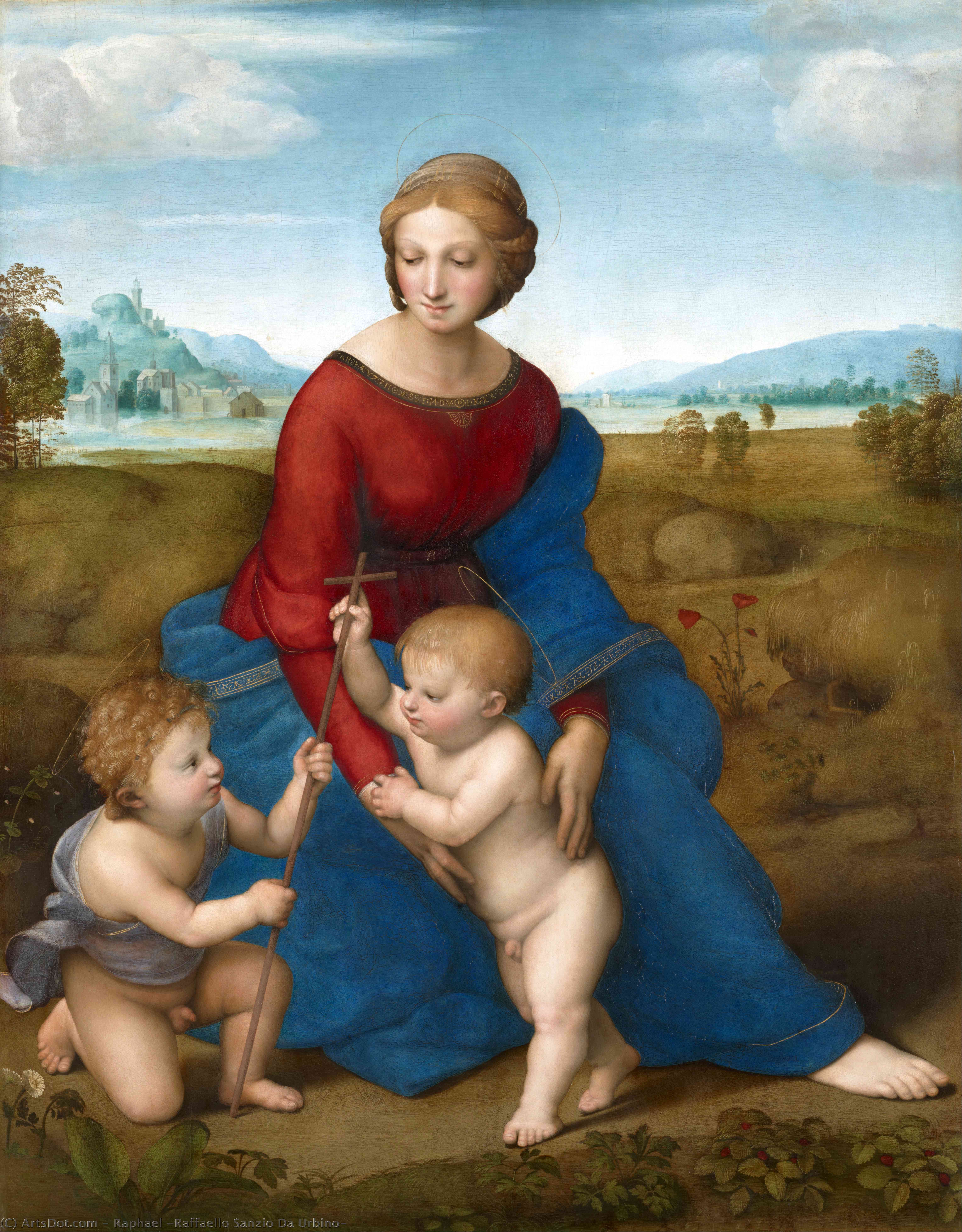 Madonna Of Belvedere (madonna Del Prato) — Рафаэль