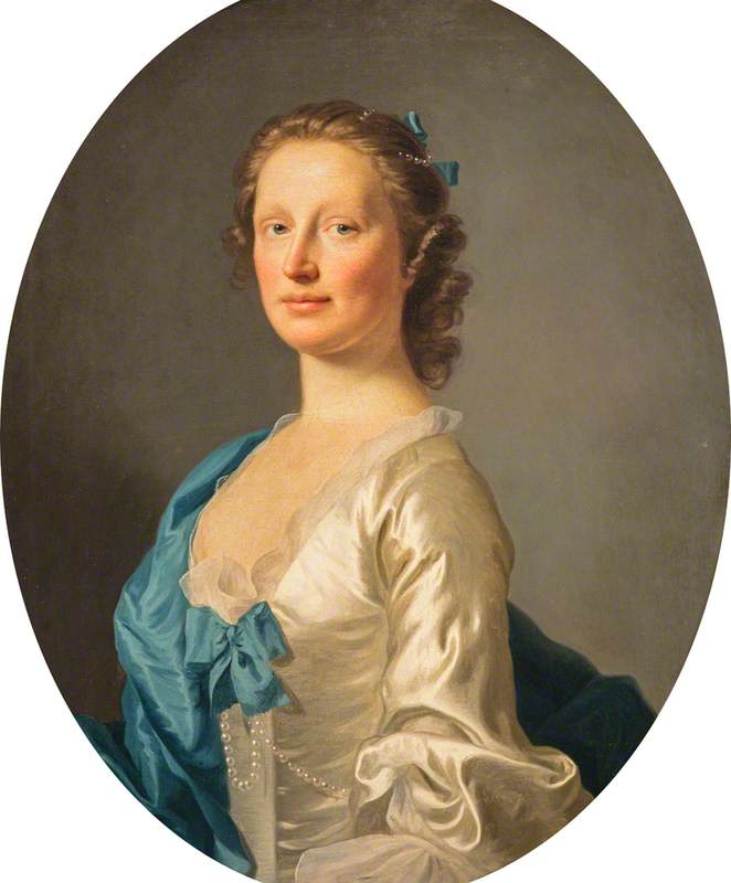 Portrait Of A Lady (previously Said To Be Flora Macdonald) — Allen Ramsay