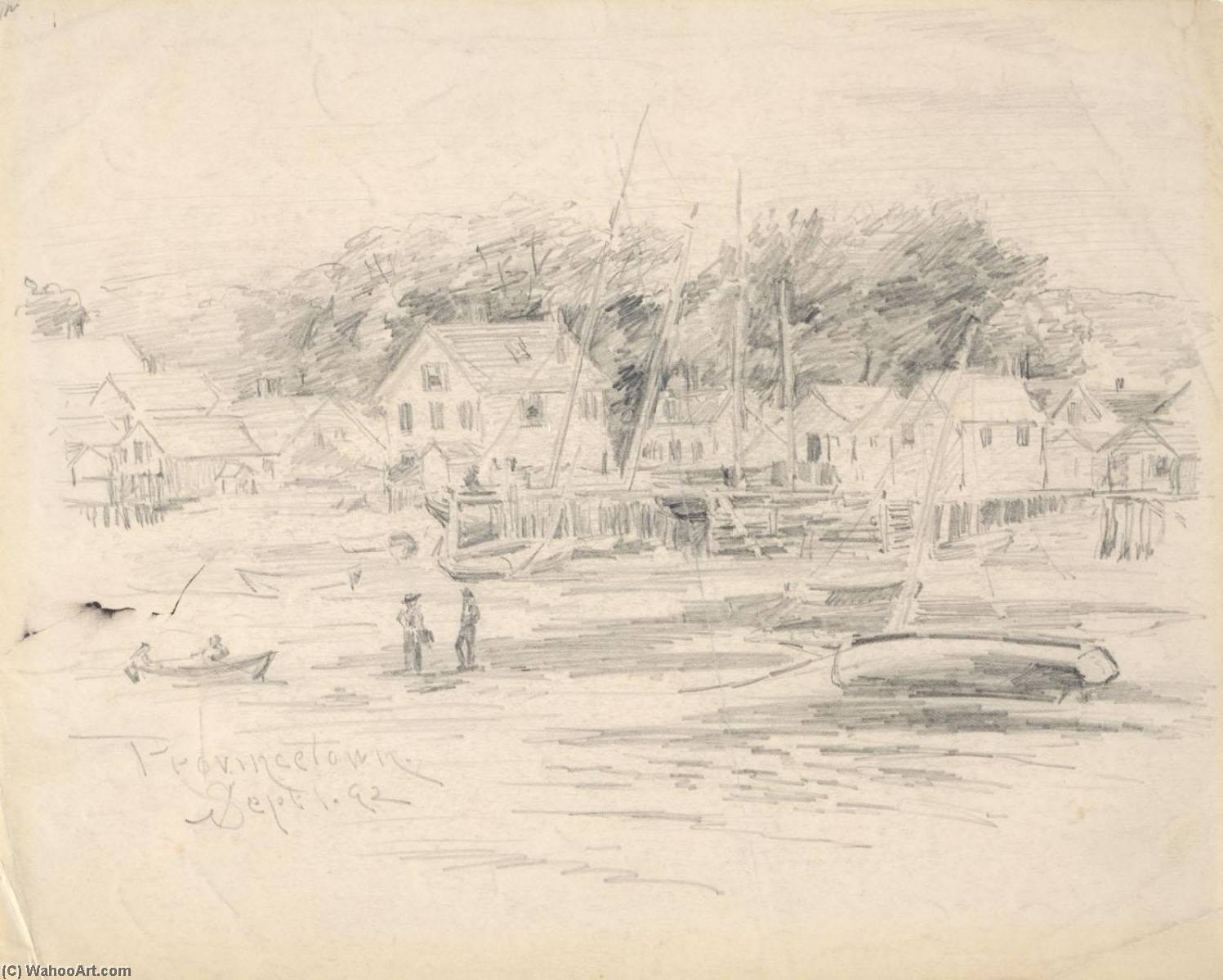 View Of Provincetown — Henry Farrer
