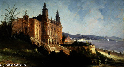 The Casino At Monte Carlo — August Von Siegen