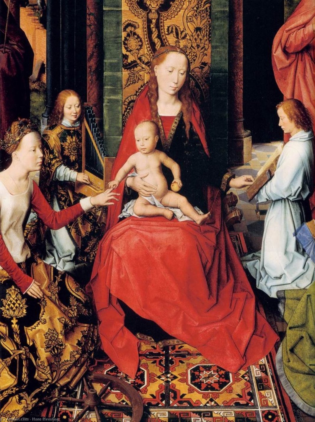 St John Altarpiece (detail) (20) — Memling, Hans
