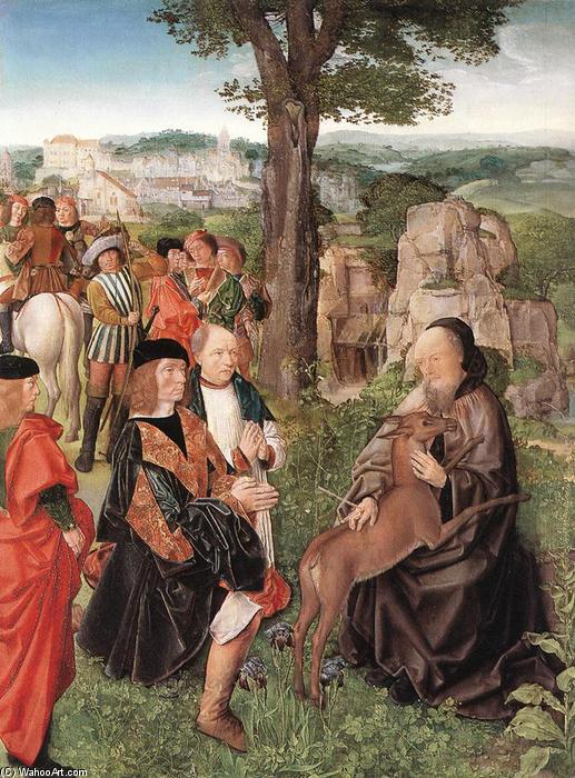St Gilles And The Hind — Master Of Saint Gilles