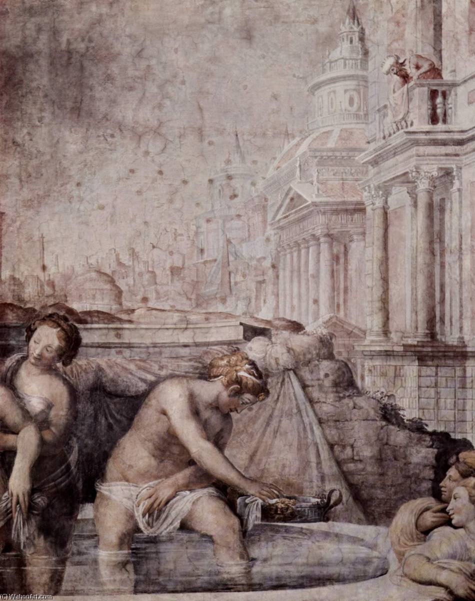 Deutsch Bad Der Bathseba, Detail — Francesco De' Rossi