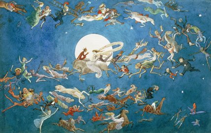 A Dance Around The Moon — Charles Altamont Doyle