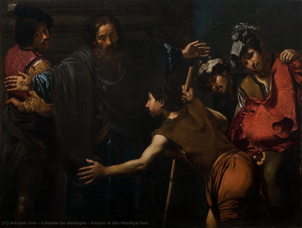 Return Of The Prodigal Son — Valentin De Boulogne
