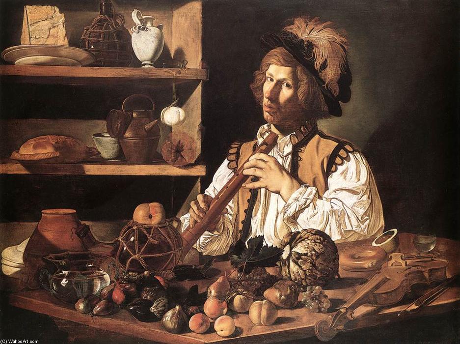The Flute Player — Cecco Del Caravaggio (francesco Buoneri)