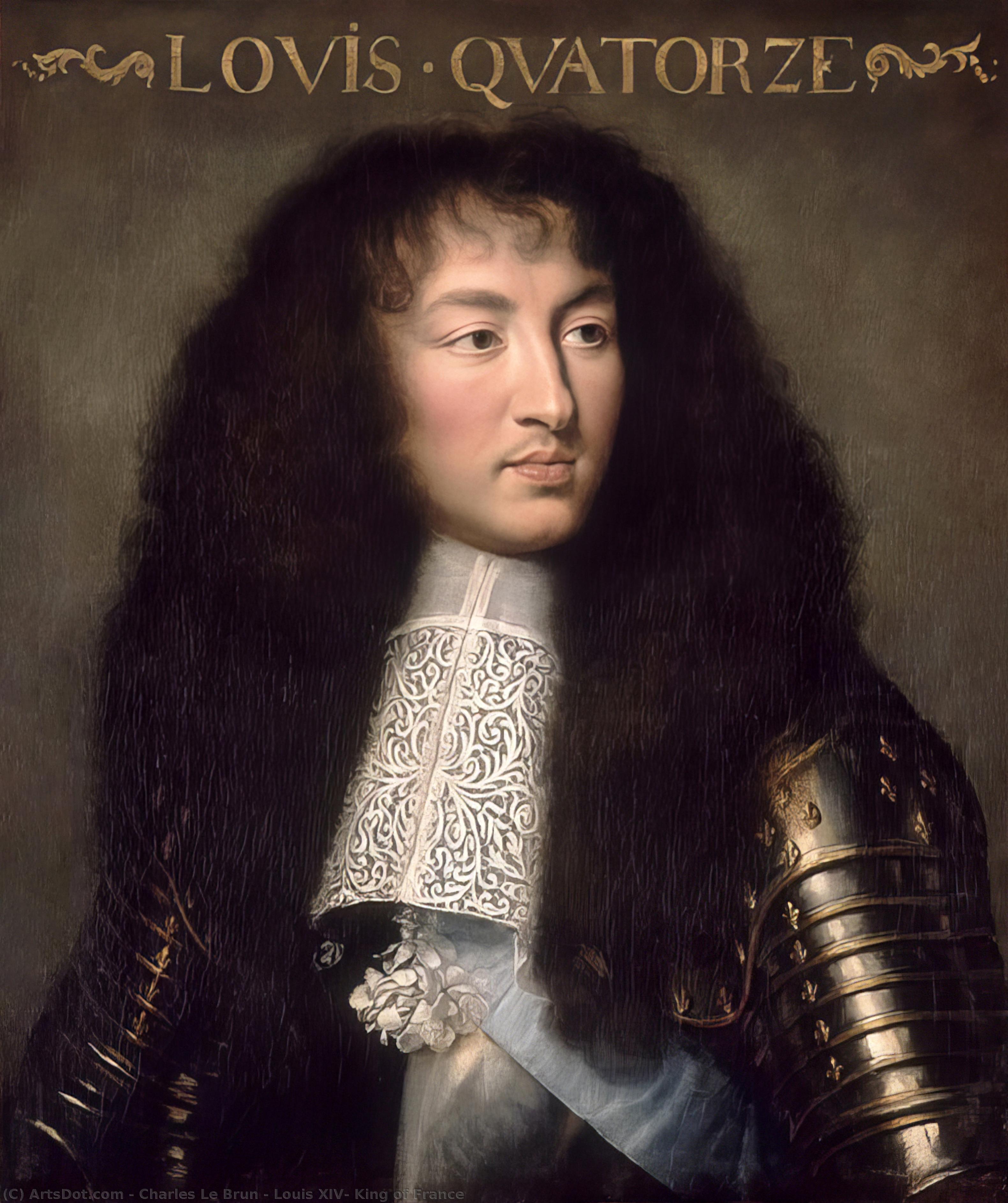 Luis Xiv, Rey De Francia — Charles Le Brun