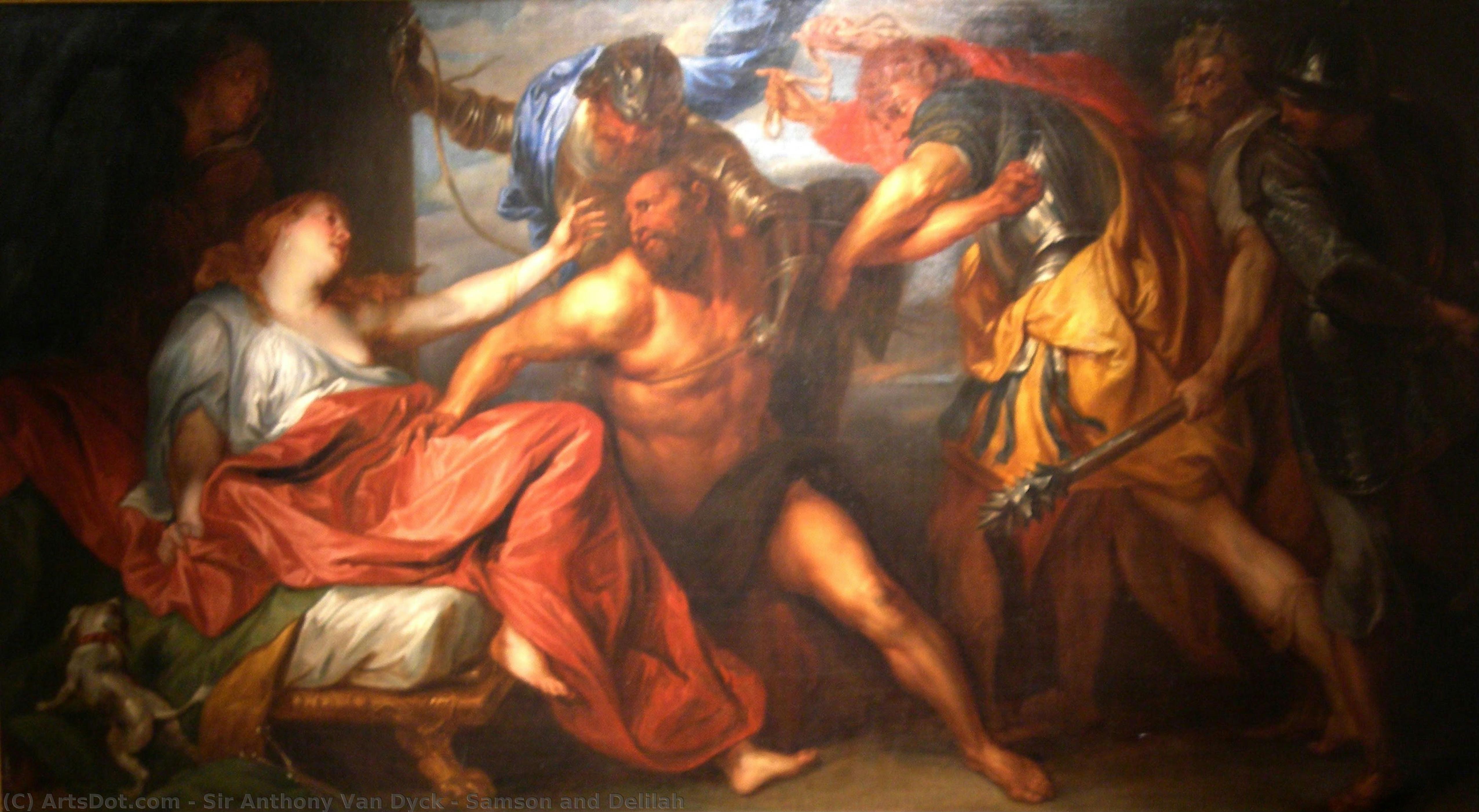 Samson And Delilah — Sir Anthony Van Dyck