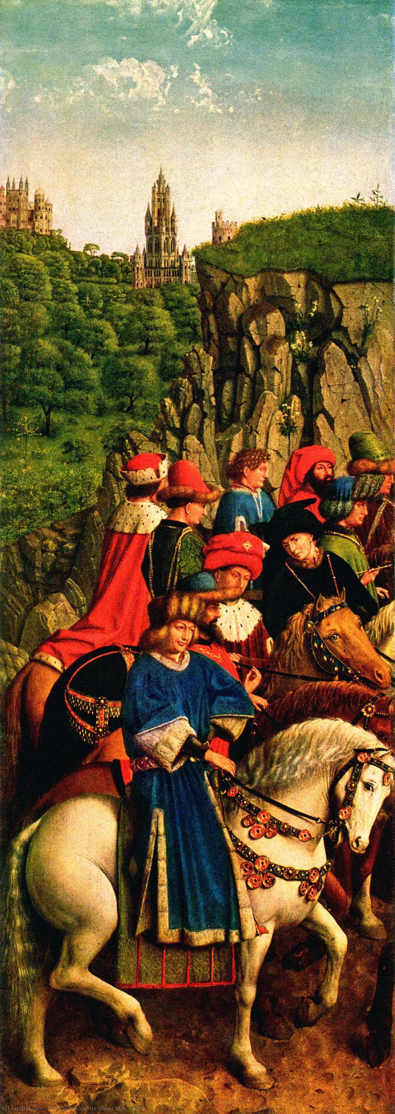 The Ghent Altar (detail) — Jan Van Eyck