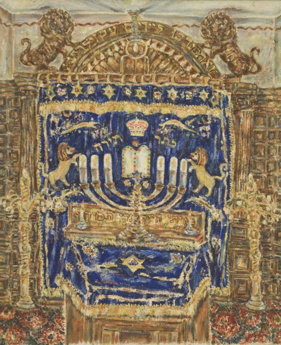 Menorah On Altar — Jack Siegel
