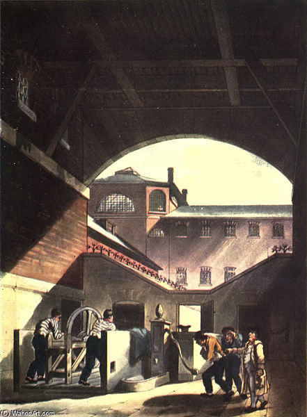 Water Engine, Cold Bath Field's Prison — Уильям Генри Пайн