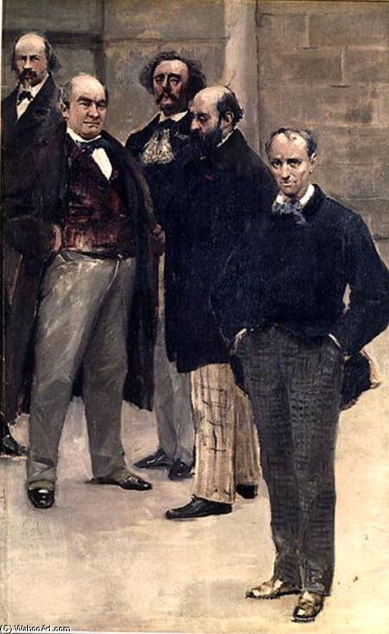 Fragment Of The Panorama Of 'the History Of The Century' - — Henri Gervex