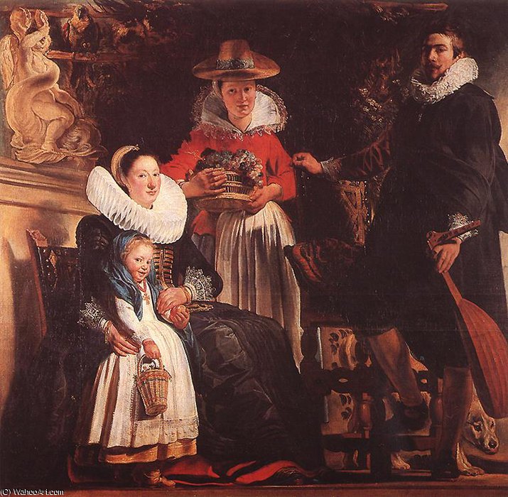 The Family Of The Artist — Jacob Jordaens