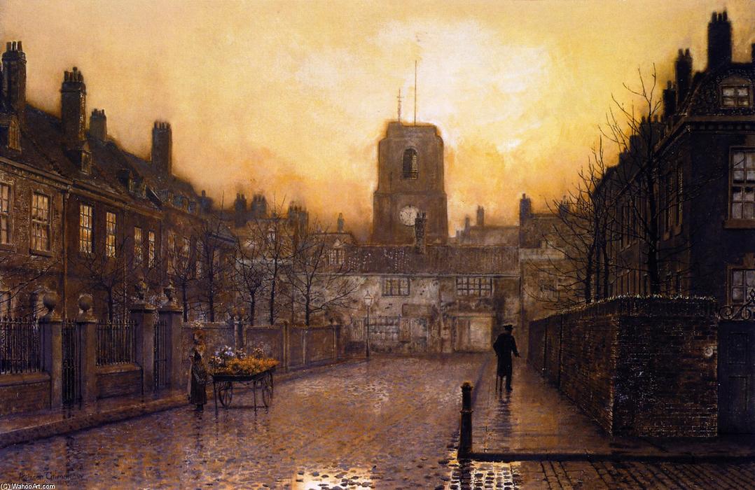 An Idyll Of Old Chelsea — John Atkinson Grimshaw