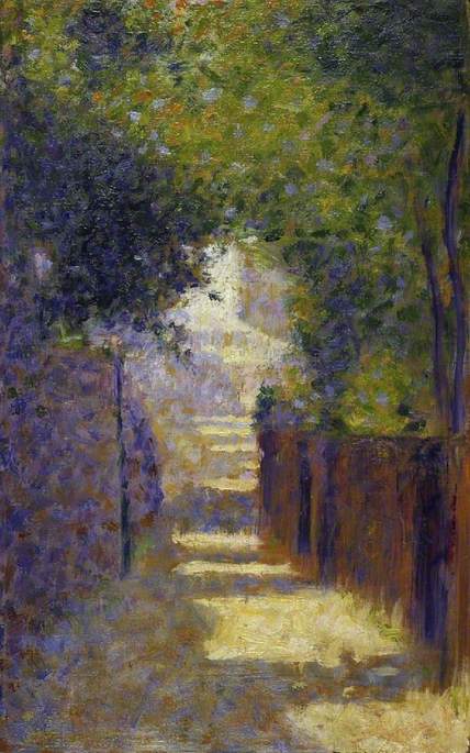 The Rue St Vincent, Paris In Spring — Žorž Pjer Ser