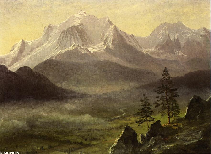 Grand Tetons — Алберт Бирштадт