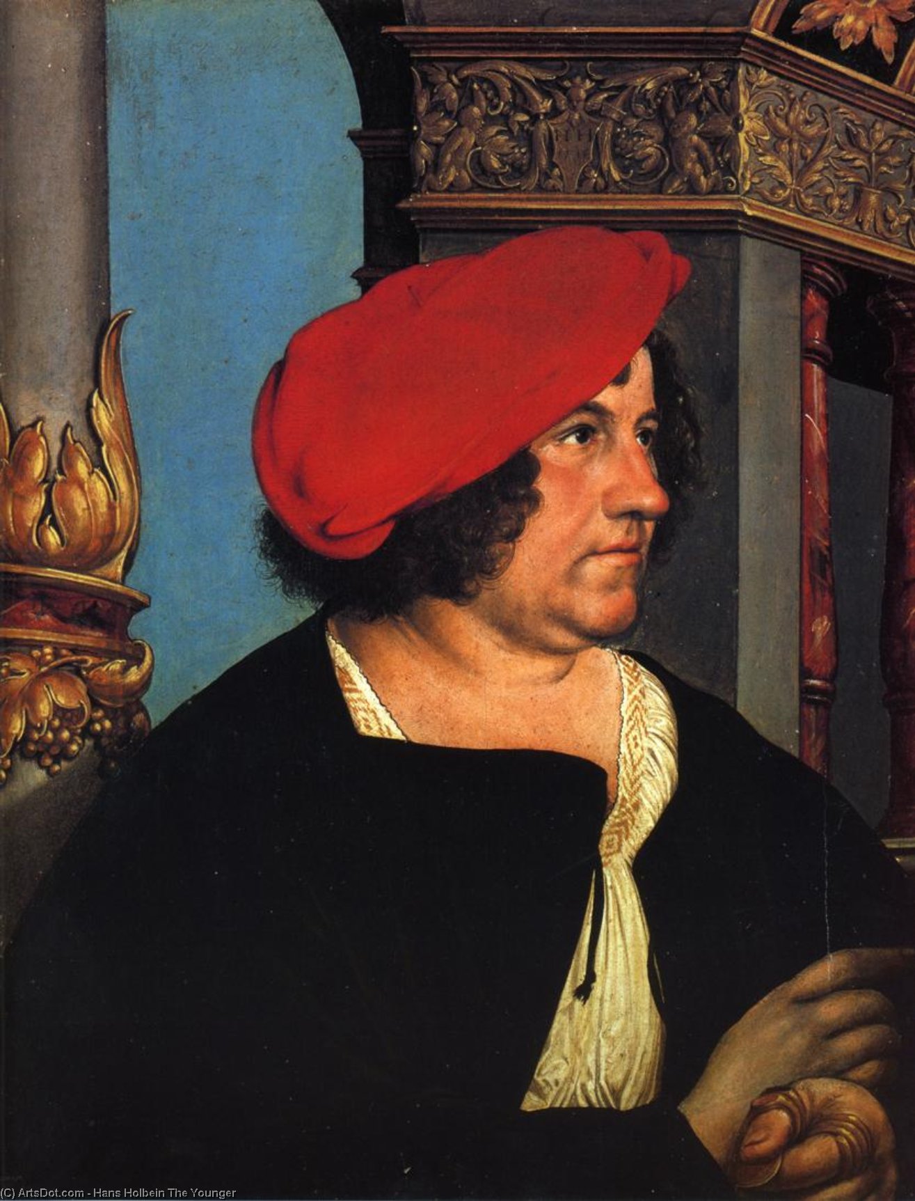 Retrato De Jakob Meyer Zum Kasen — Hans Holbein El Joven