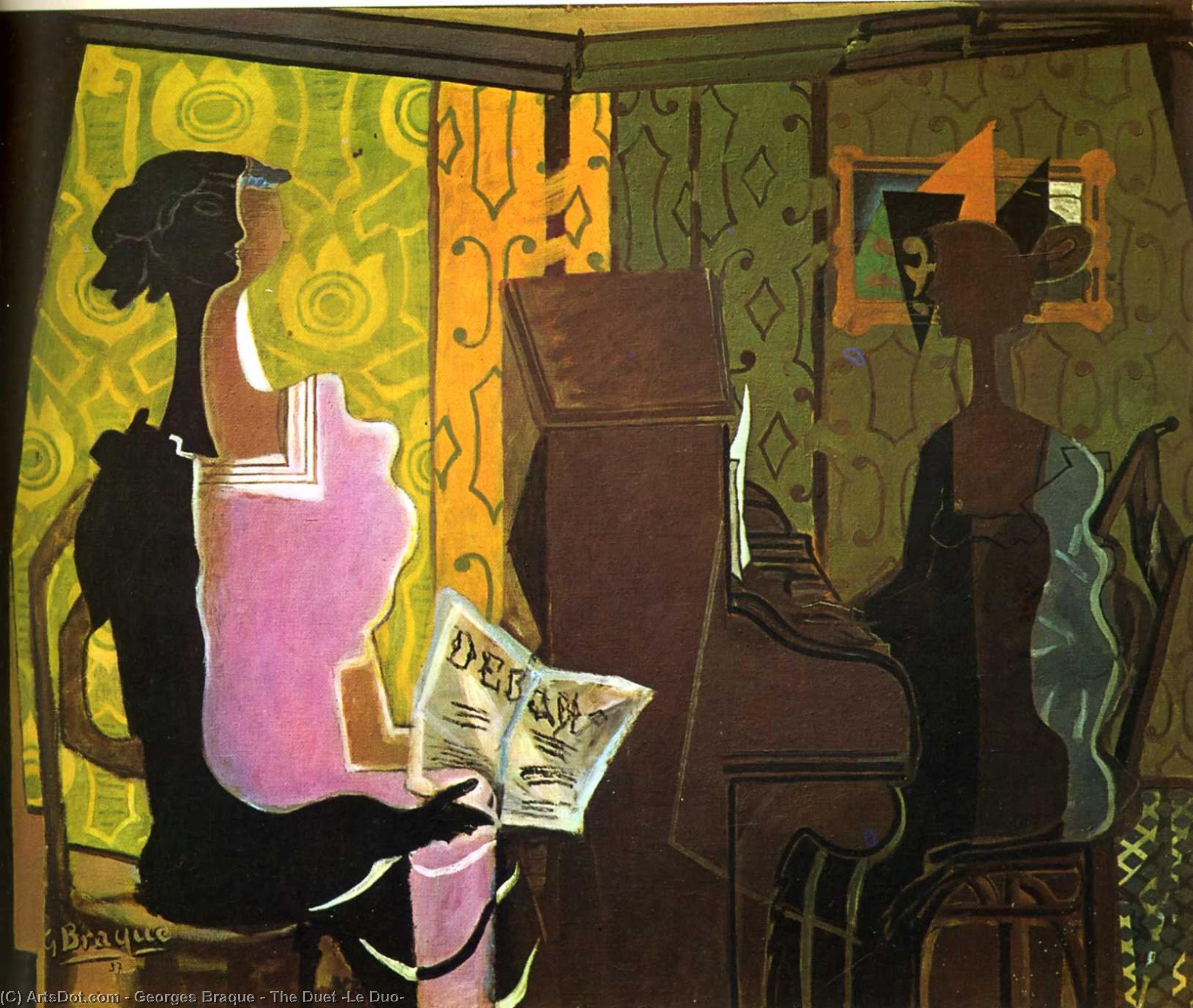 The Duet (le Duo) — Georges Braque