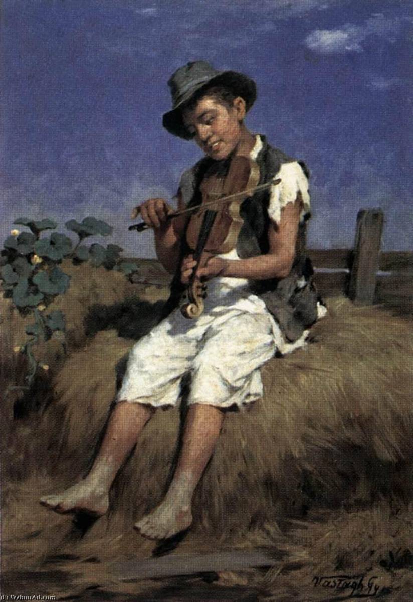 Fiddler Gypsy Boy — György Vastagh
