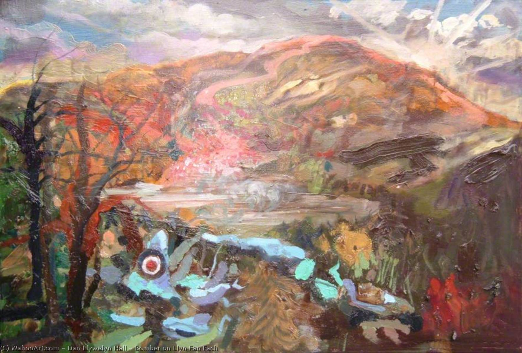 Bomber On Llyn Fan Fach — Dan Llywelyn Hall