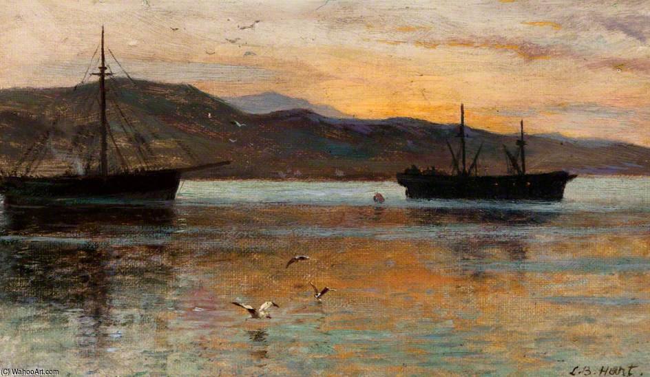 The Afterglow, Sound Of Bressay, Shetland — Louis Bosworth Hurt