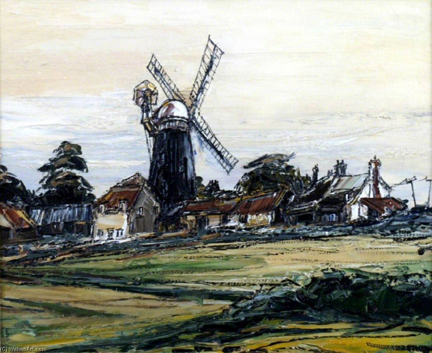 East Anglian Windmill — Robert W Hill