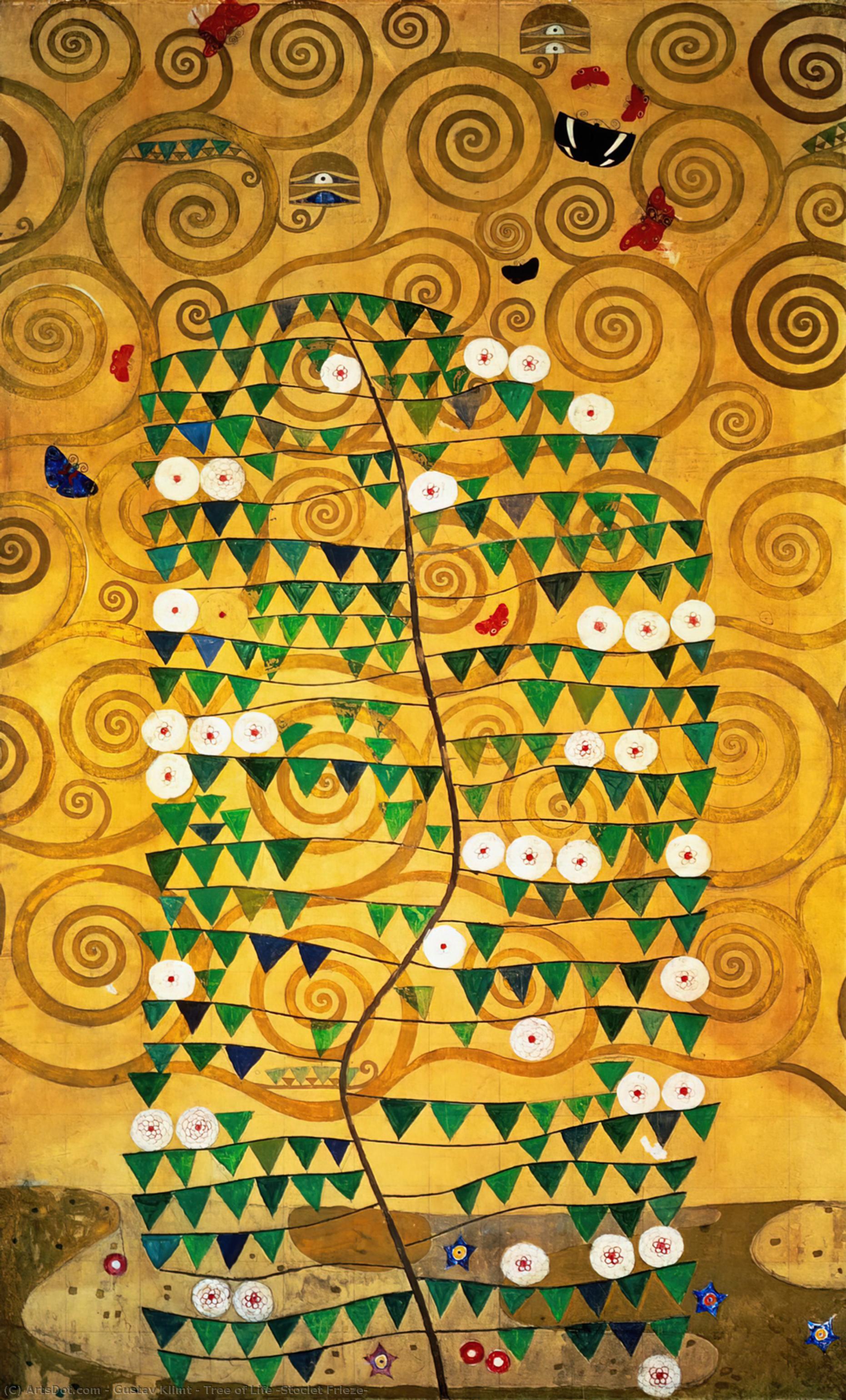 Tree Of Life (stoclet Frieze) — Gustav Klimt