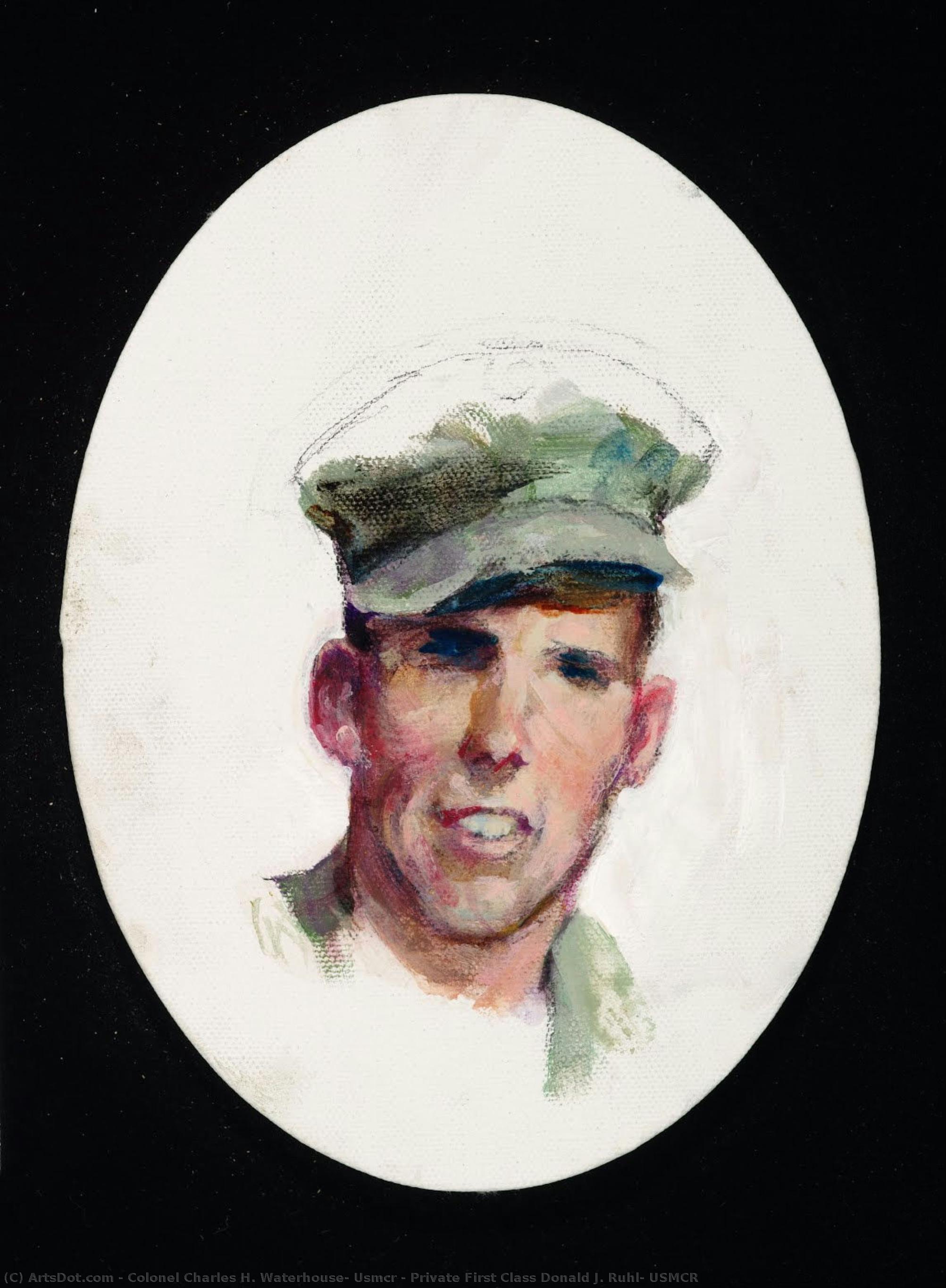 Private First Class Donald J. Ruhl, Usmcr — Oberst Charles H. Waterhouse, Usmcr