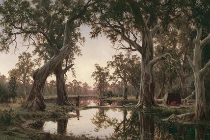Evening Shadows — Henry James Johnstone