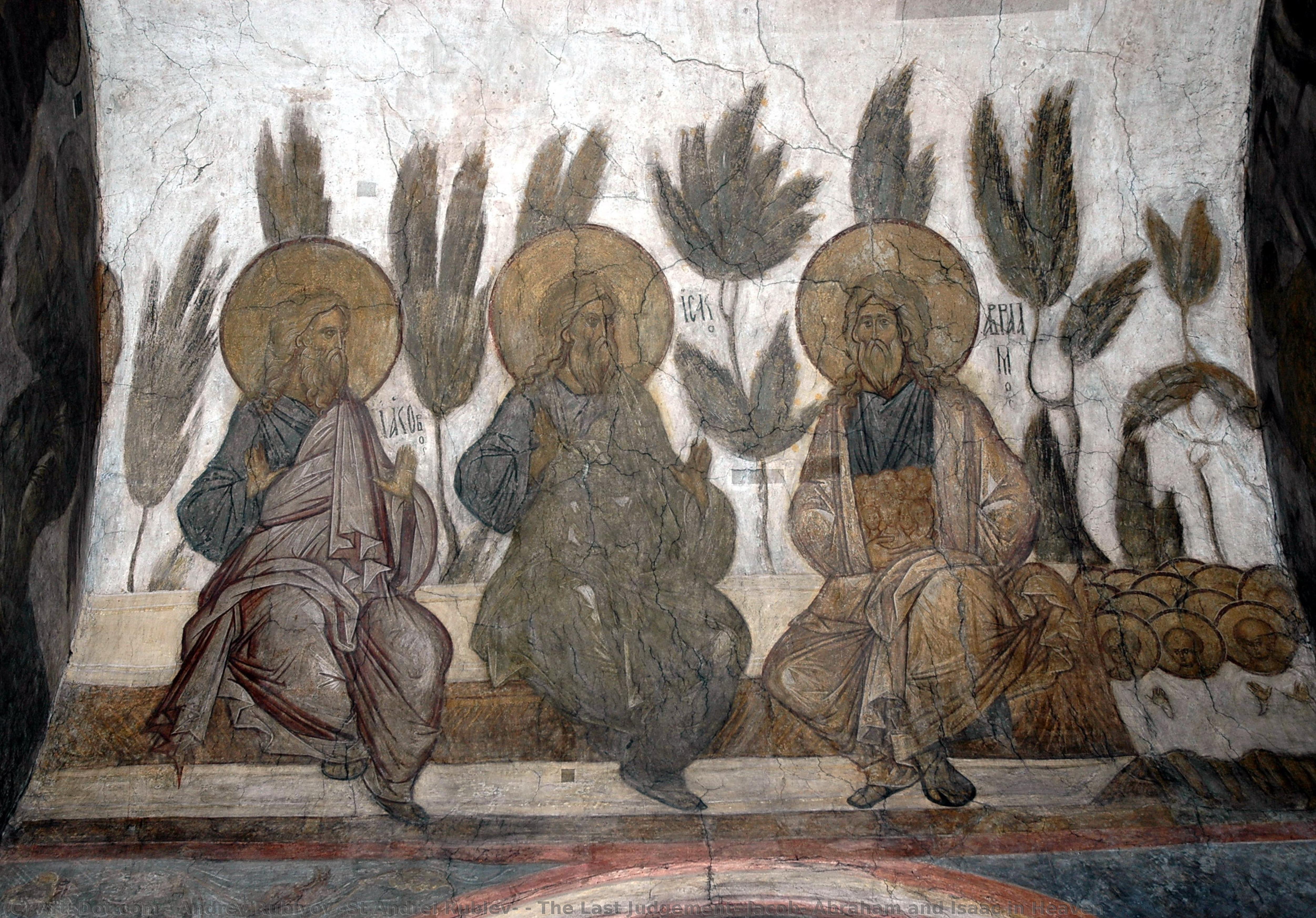The Last Judgement: Jacob, Abraham And Isaac In Heaven — Andrej Rubljev