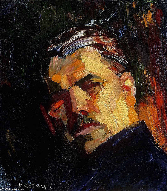 Self Portrait — János Vaszary