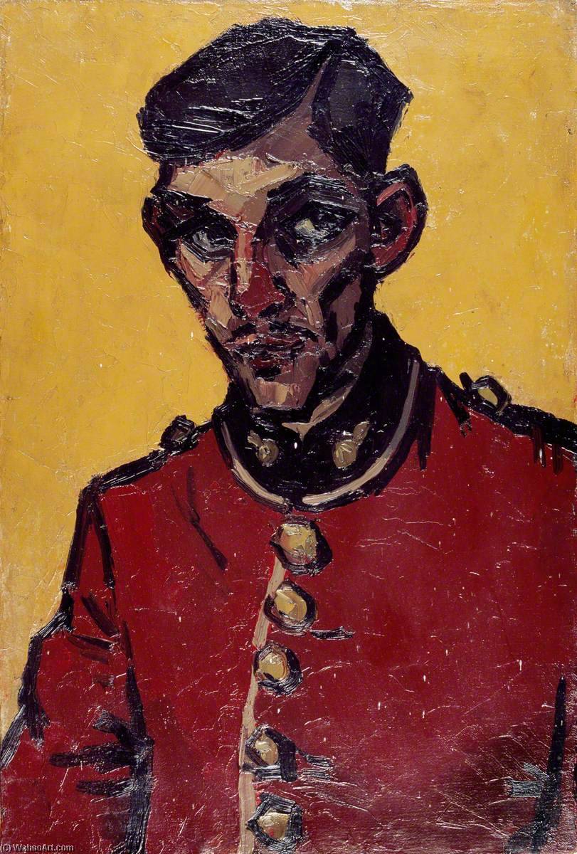 Ein Offizier Des Royal Welch Fusiliers — John Kyffin Williams