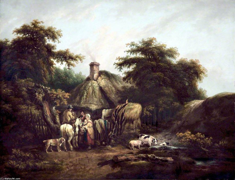 A Country Call — George Morland