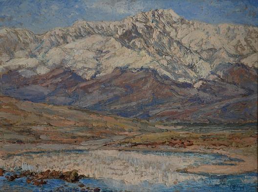 Telescope Peak, (painting) — Mary Agnes Yerkes