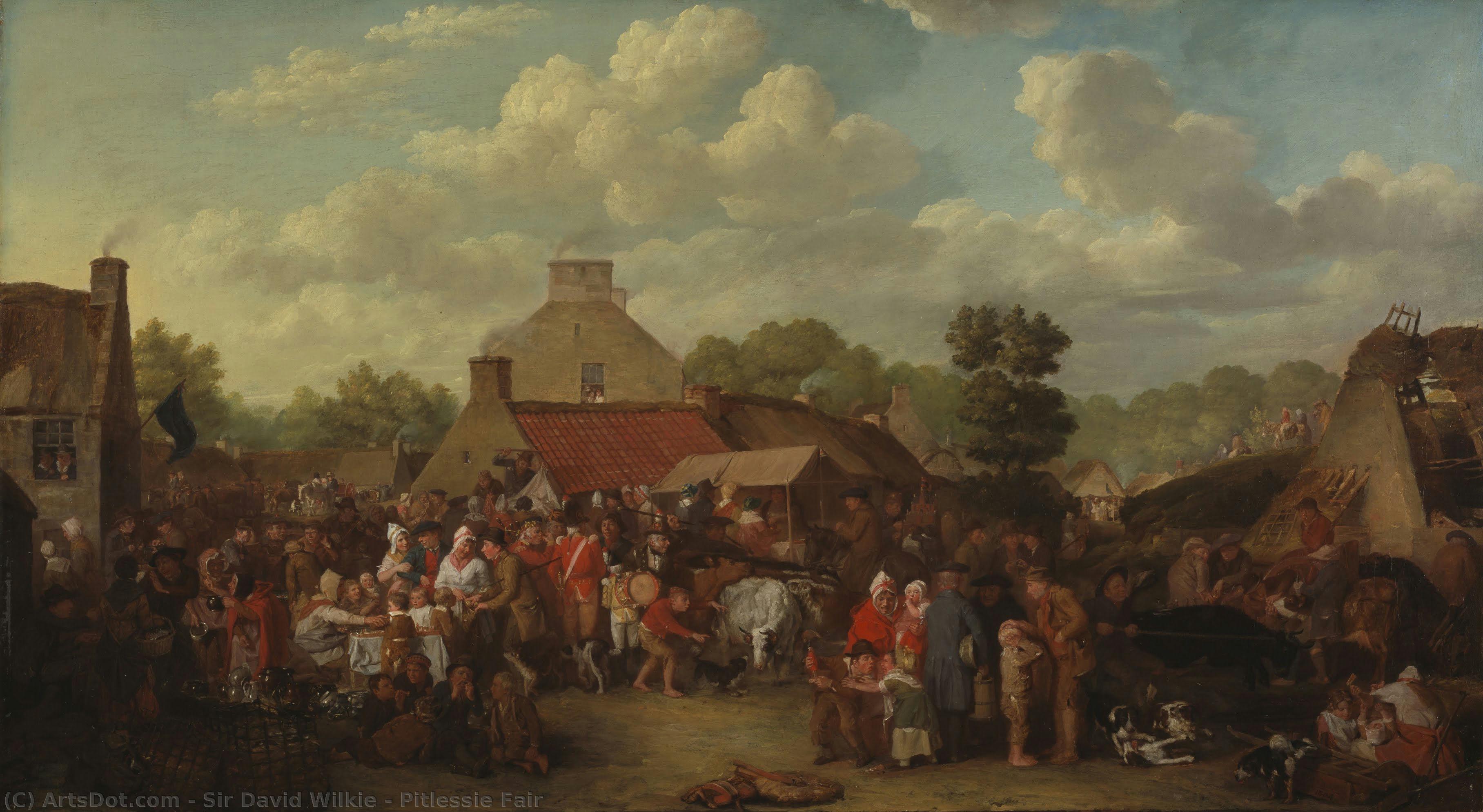 Pitlessie Jahrmarkt — Sir David Wilkie