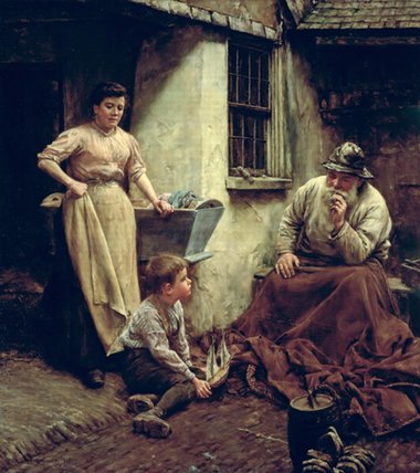 A Chip Off The Old Block — Walter Langley