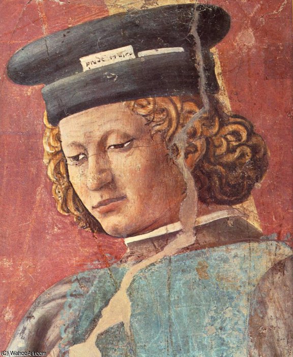 The Arezzo Cycle - Torture Of The Jew (detail) — Piero Della Francesca