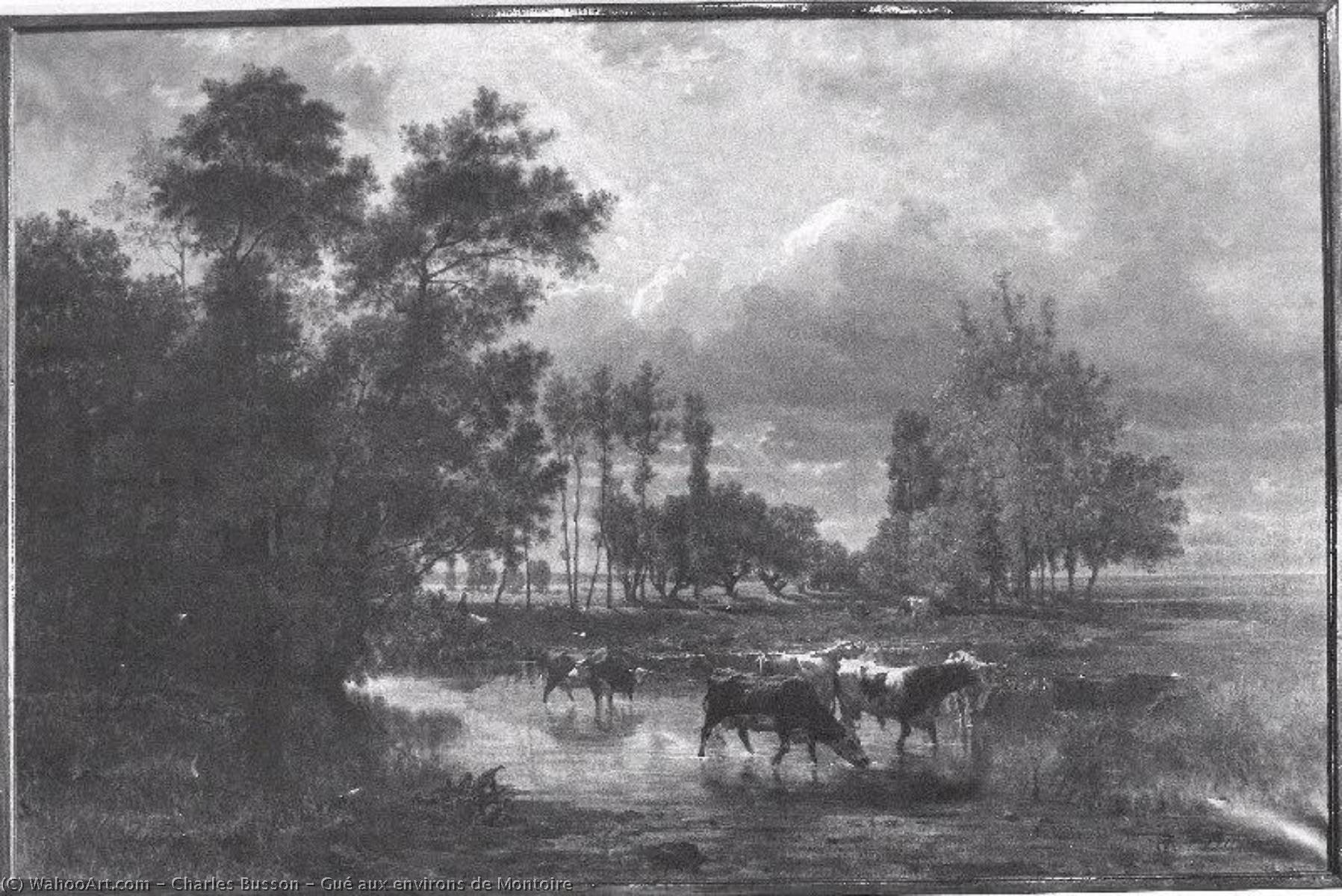 Gué Aux Environs De Montoire — Charles Busson