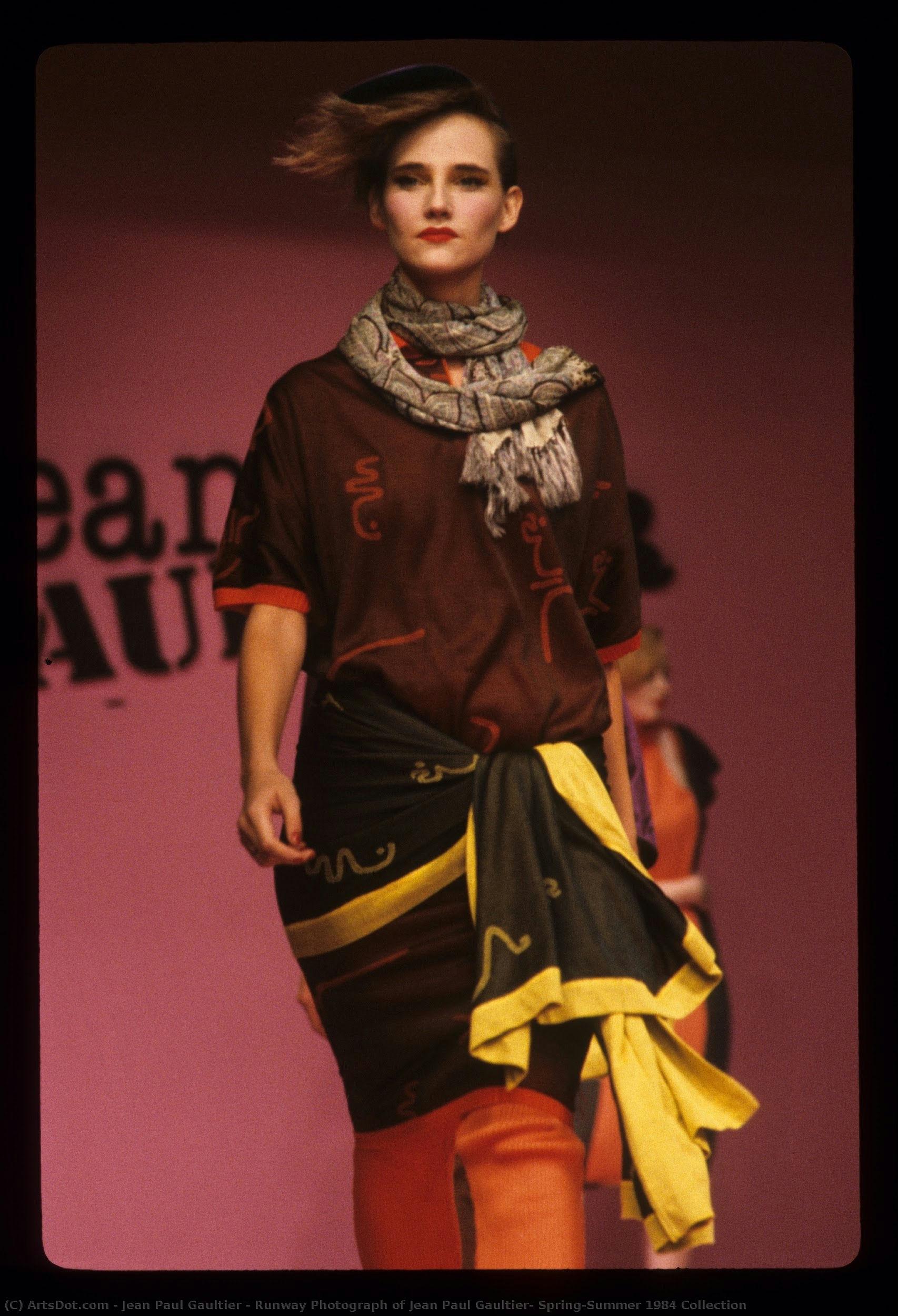 Runway Photograph Of Jean Paul Gaultier, Spring/summer 1984 Collection — Jean Paul Gaultier