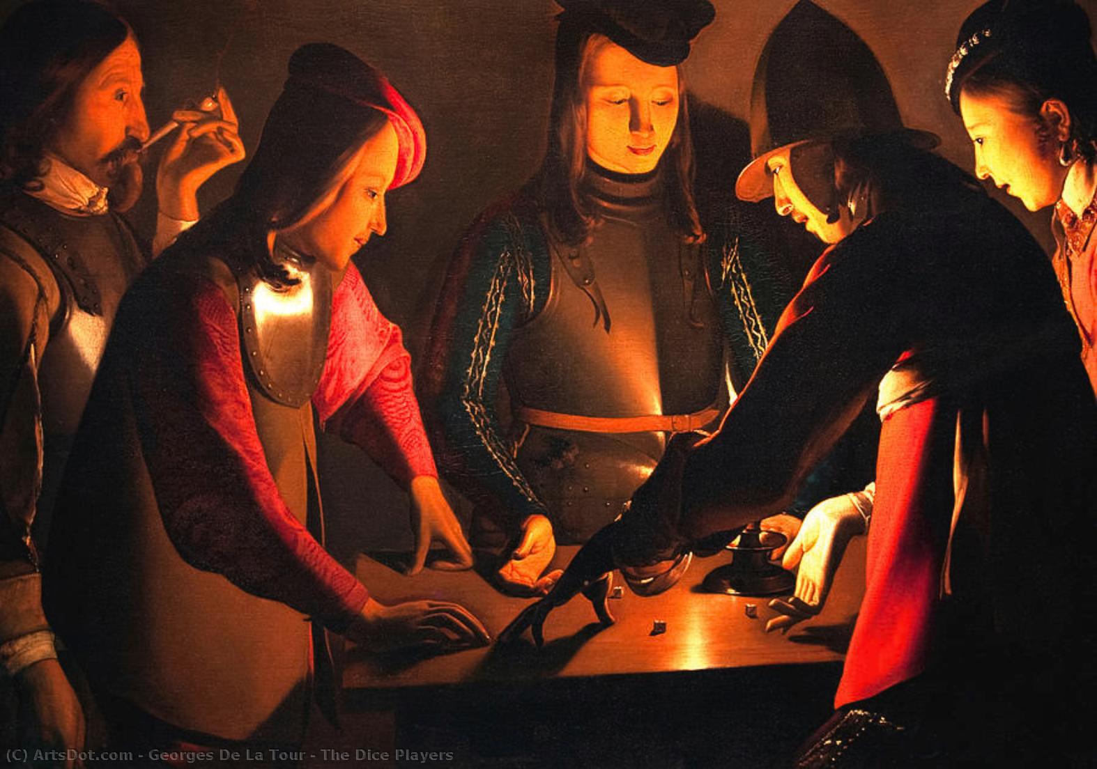 The Dice Players — Жорж Де Ла Тур