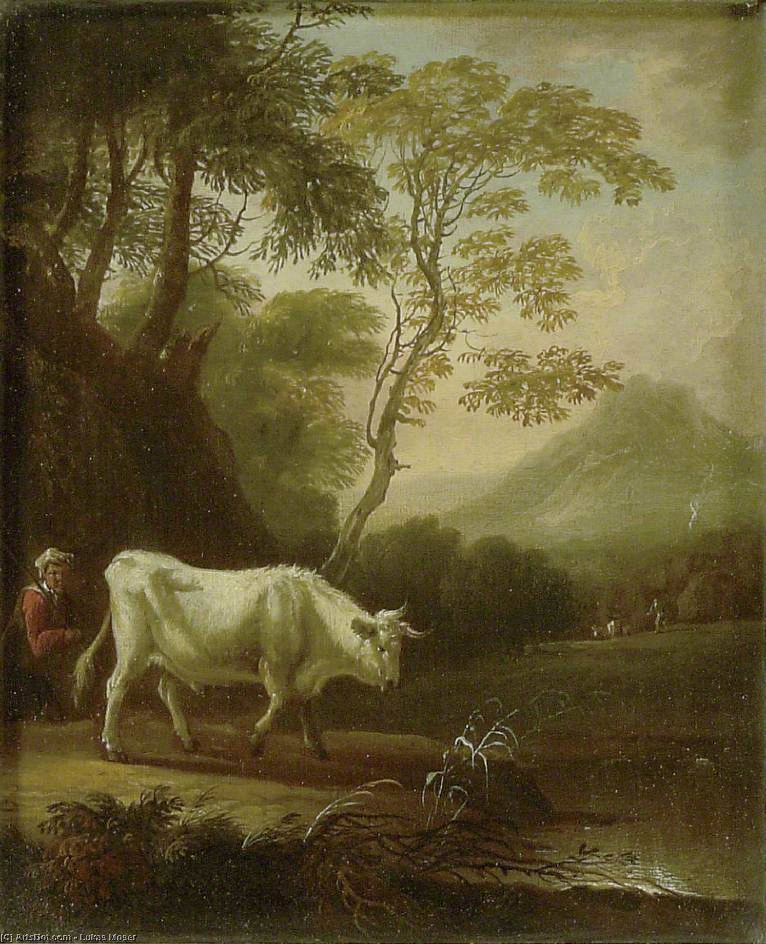 Landscape With A Bull — Lukas Moser