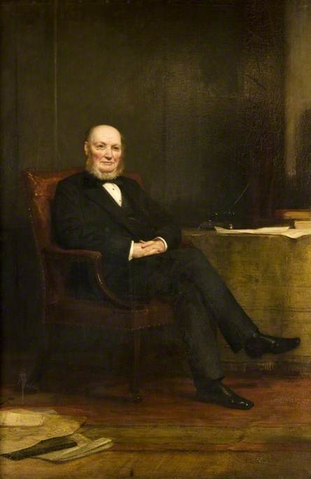 Sir James Watson (1801–1889), Lord Provost Of Glasgow (1871–1874) — Robert Inerarity Herdman