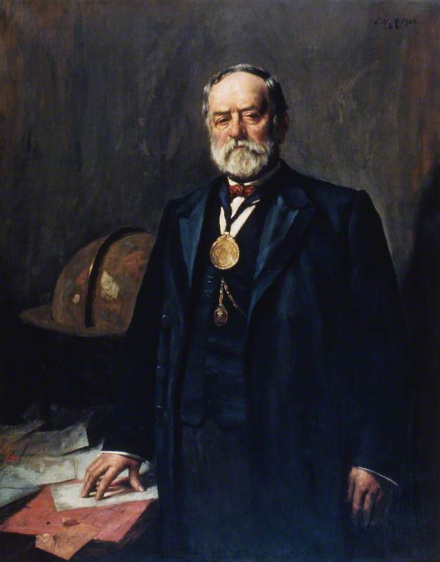 Mr Abraham Howling, Master Of Trinity House (1901–1902) — Charles Martin Hardie