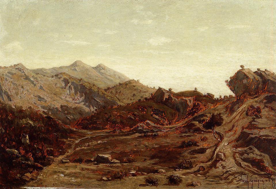 The Hills Of Saint-loup — Paul Camille Guigou