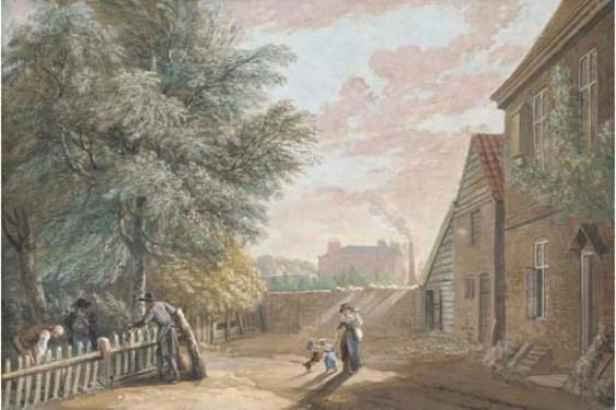 Back Of The Public House Near Bayswater — Paul Sandby