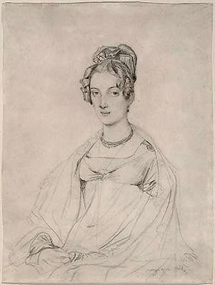 Mrs. Edward Dodwell — Jean-auguste-dominique Ingres