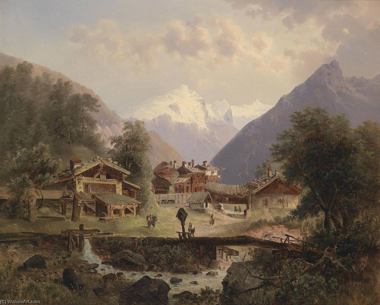 Gebirgsdorf — Emil Barbarini