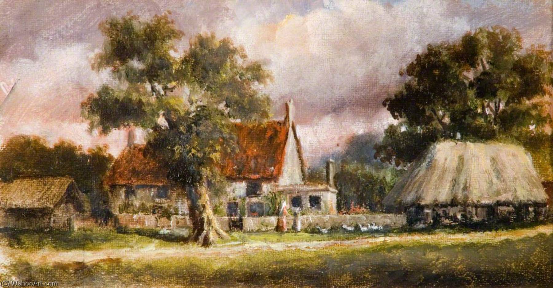 Village Green, South East Corner — Charles Langton Lockton