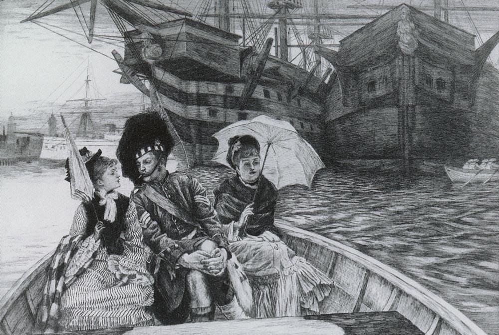 Entre Les Deux Mon Coeur Balance — Jacques Joseph Tissot